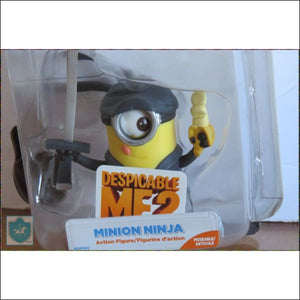 DETESTABLE MOI - DESPICABLE ME - MINIONS (ninja) - figurine - 3 tall in package - CHARACTER