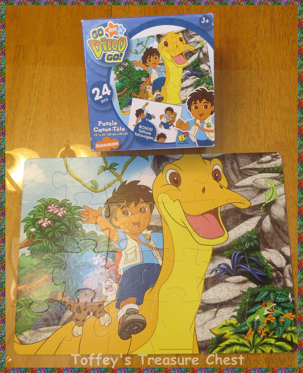 NICKELODEON - Puzzle Diego - 48 PCS - complete w box