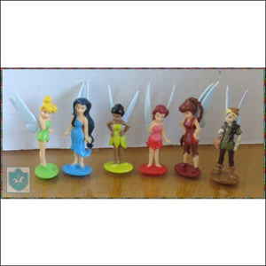 Disney - Fairies - 2.5 Tall Figurine Lot (6) - Disney