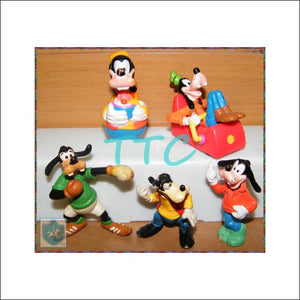 Disney - Goofy - Figurine Lot (5) - Tallest 5 - Figurine