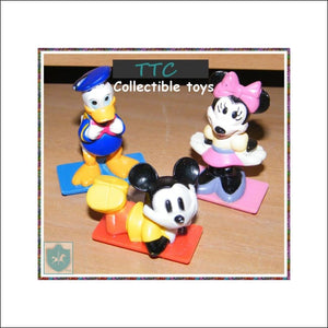Disney - Mickey Mouse/ Minnie / Donald Duck - Topper Figurine - 2 Long - Figurine