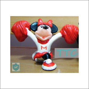 Disney - Minnie Mouse - Figurine - 2Tall - Cheerleader - Figurine