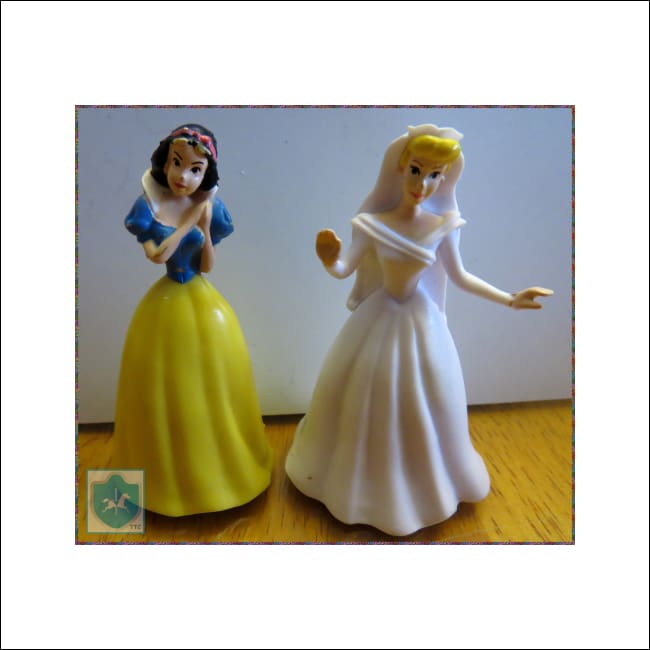 Disney - Princess - Princesses - Snow White & Aurora - 3.5 Tall Figurine - Disney