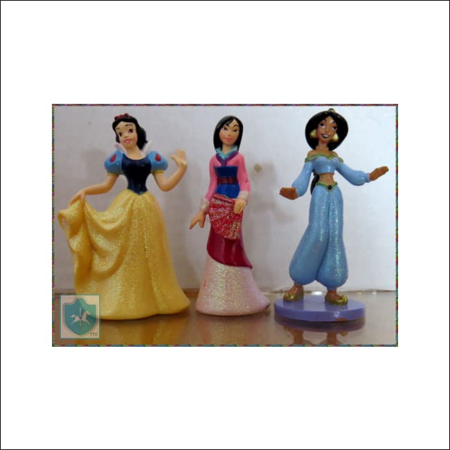 Disney Princess - Yasmin - Snow White - Mulan - 3 Tall - Disney