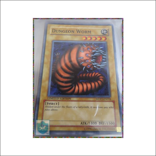 Dungeon Worm - Limited Edition - Mdp2-En018 - Monster - Lightly-Played - Tcg