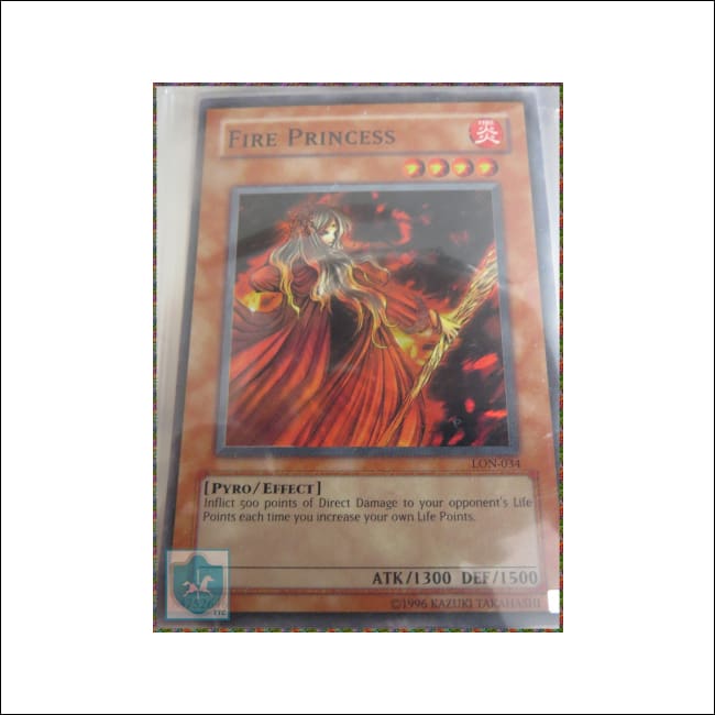 Fire Princess - Lon-034 - Monster - Near-Mint - Tcg