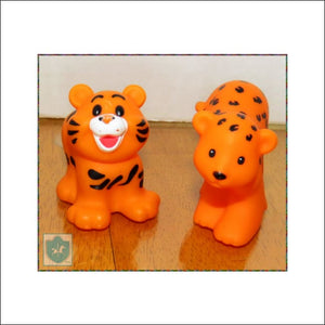 Fisher Price Little People - Tiger & Cheeta - Fp