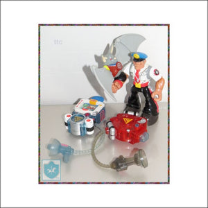 Fisher Price - Rescue Heroes - Bat / Police / Accessories - Fp