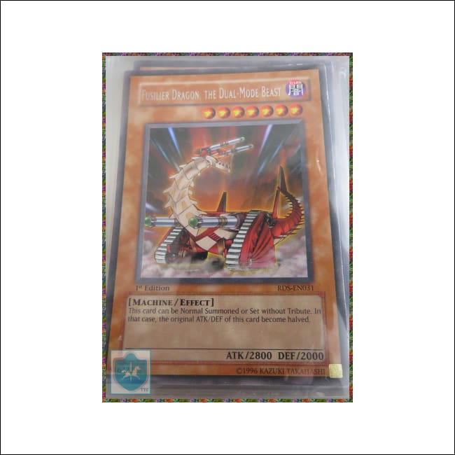 Fusilier Dragon The Dual-Mode Beast - 1St Edition - Rds-En031 - Monster - Lightly-Played - Tcg