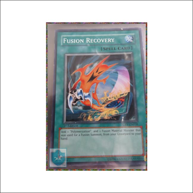 Fusion Recovery - 1St Edition - Crv-En038 - Spell - Lightly-Played - Tcg