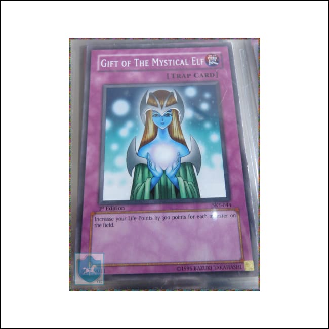 Gift Of The Mystical Elf - 1St Edition - Ske-044 - Trap - Lightly-Played - Tcg