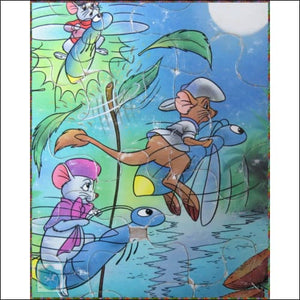 Golden Walt Disney - Frame-Tray Puzzle - Rescue Down Under - Complete - Puzzle