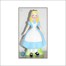 Japan Disney Alice In Wonderland Ceramic - Hand-Glazed-Painted Figurine - Disney