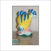 Japan Disney Flounder From Little Mermaid Ceramic - Hand-Glazed-Painted Figurine - Disney