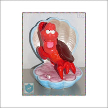 Japan Disney Sebastian From Little Mermaid Ceramic - Hand-Glazed-Painted Figurine - Disney
