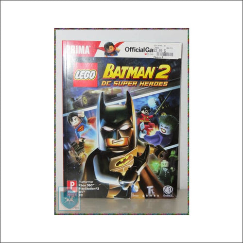 Lego - Dc Comics Batman 2 - Official Guide - Good Condition - Marvel/dc