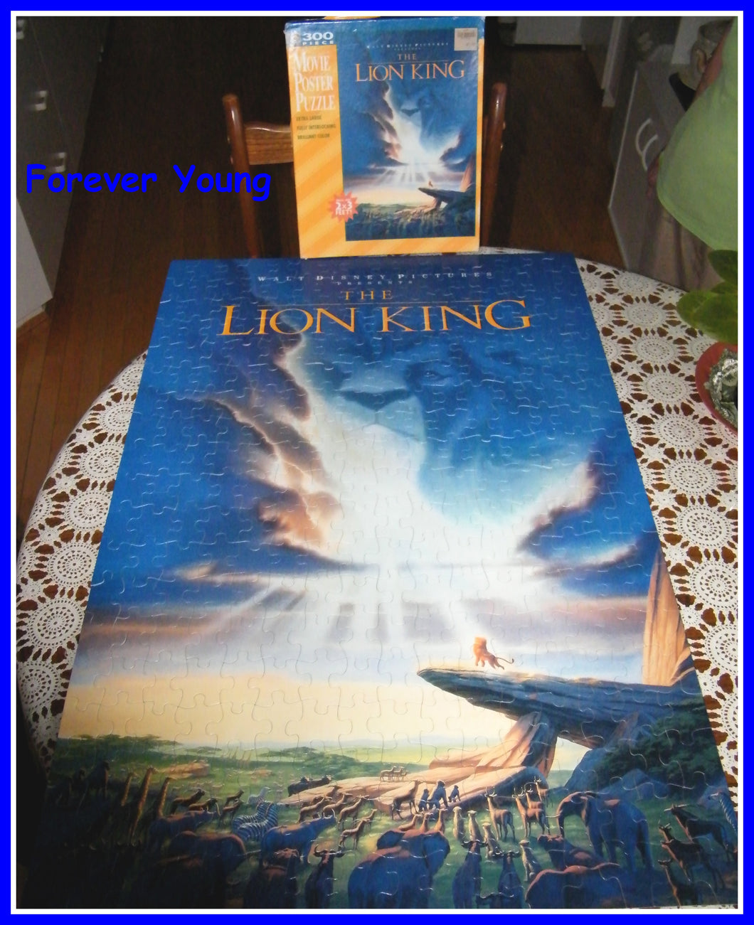 DISNEY Puzzle - LION KING 300 pieces - complete w box
