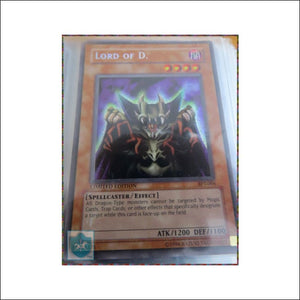 Lord Of D. - Limited Edition - Bpt-004 - Monster - Moderatly-Played - Tcg