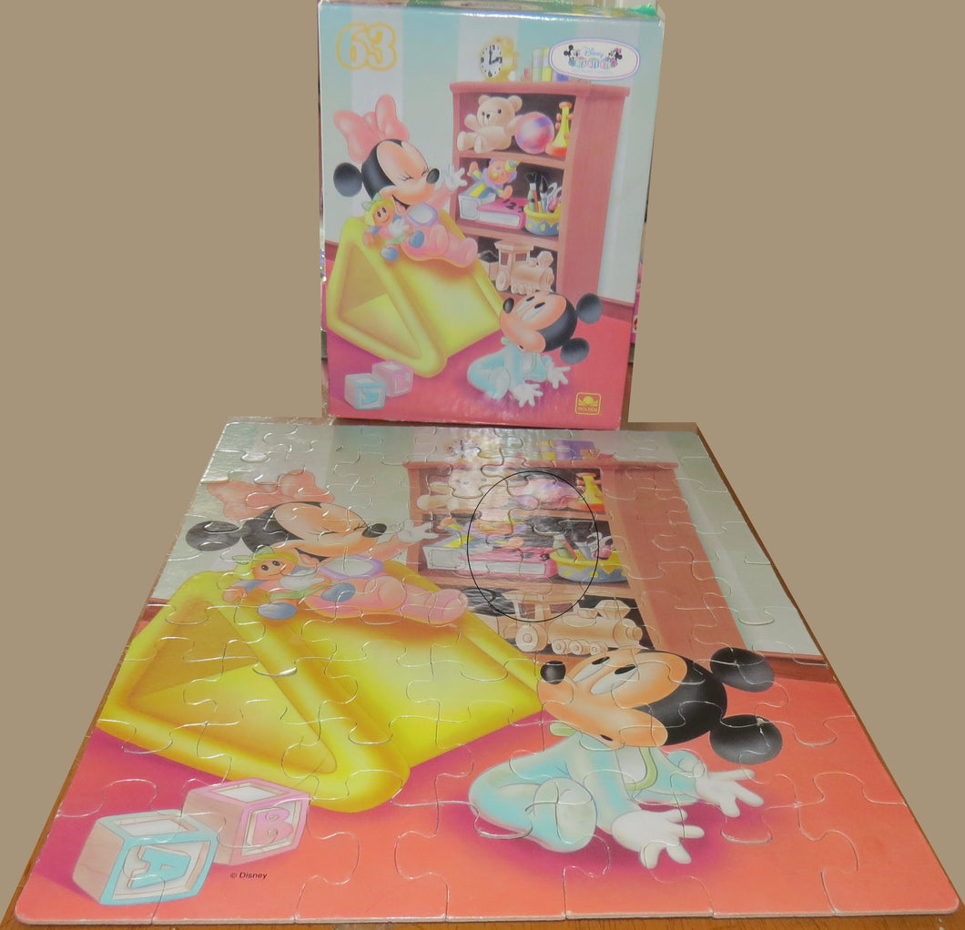 DISNEY - MICKEY AND MINNIE - 63 mcx - puzzle complete