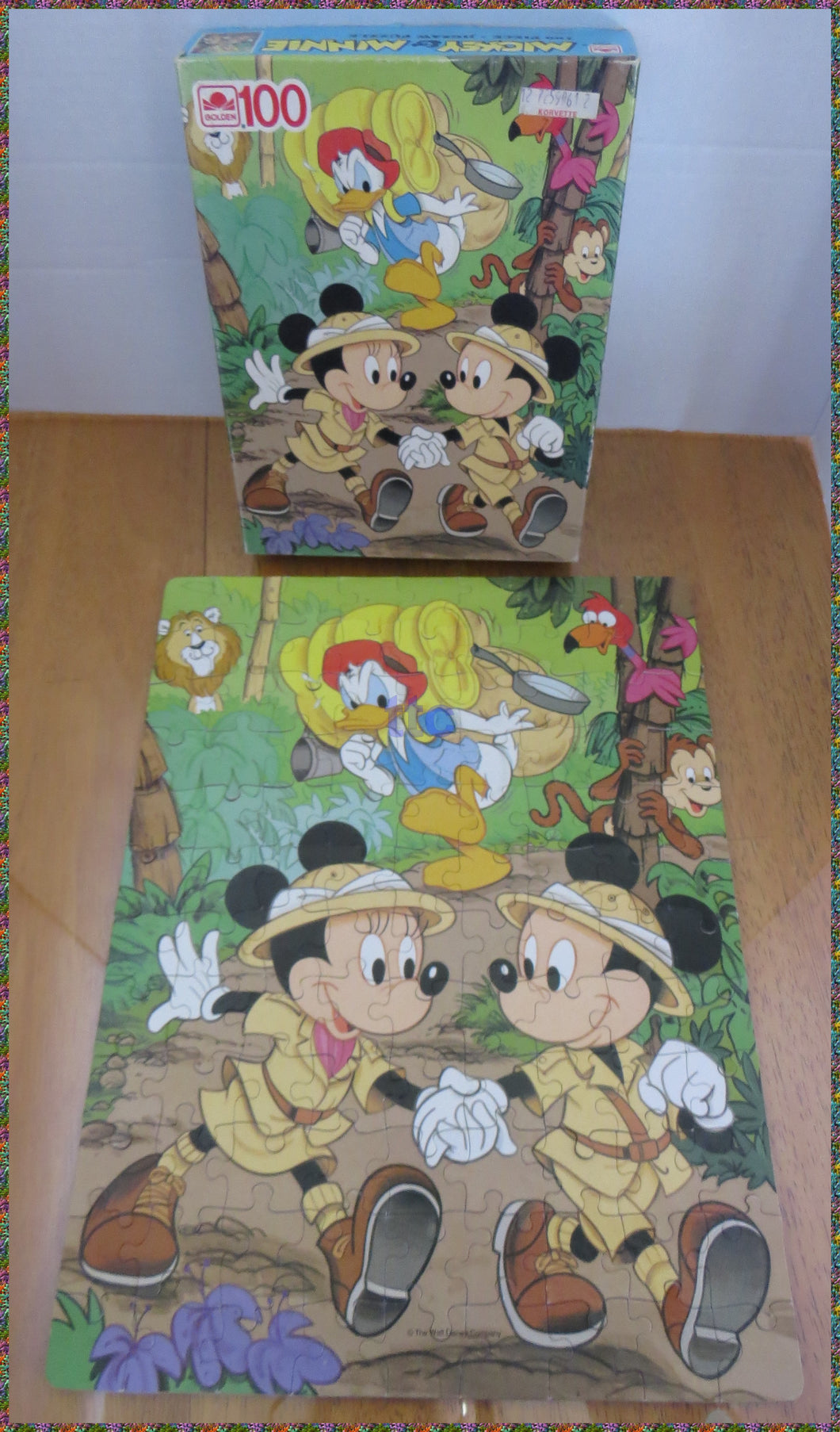 Disney Puzzle MICKEY & MINNIE - 100 pcs - complete w box