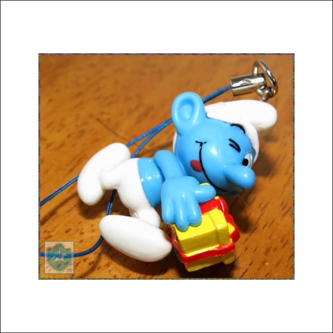 Mini Smurfs - Schtroumpfs - Peyo - 2 Tall - Key Ring - Figurine