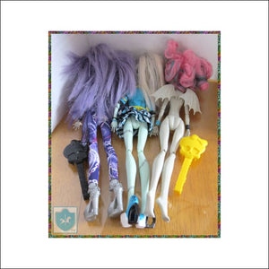 Monster High - Rochelle Goyle - Frankie Stein - Spectra Vandergeist - Doll Lot (3) - Dolls