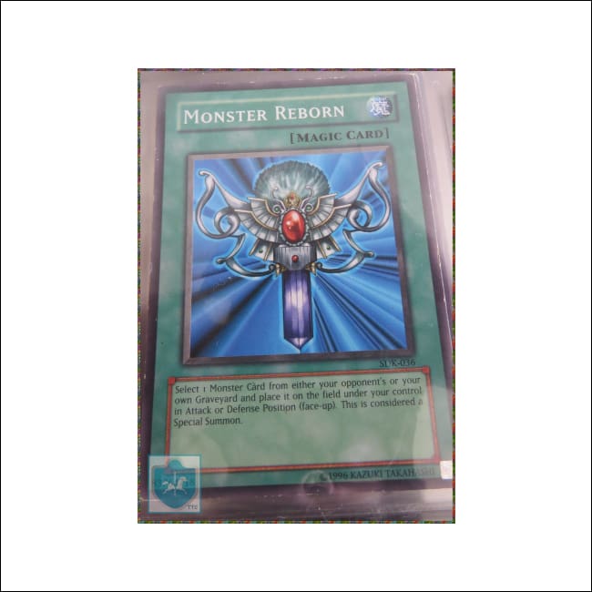 Monster Reborn - Sdk-036 - Spell - Moderately-Played - Tcg