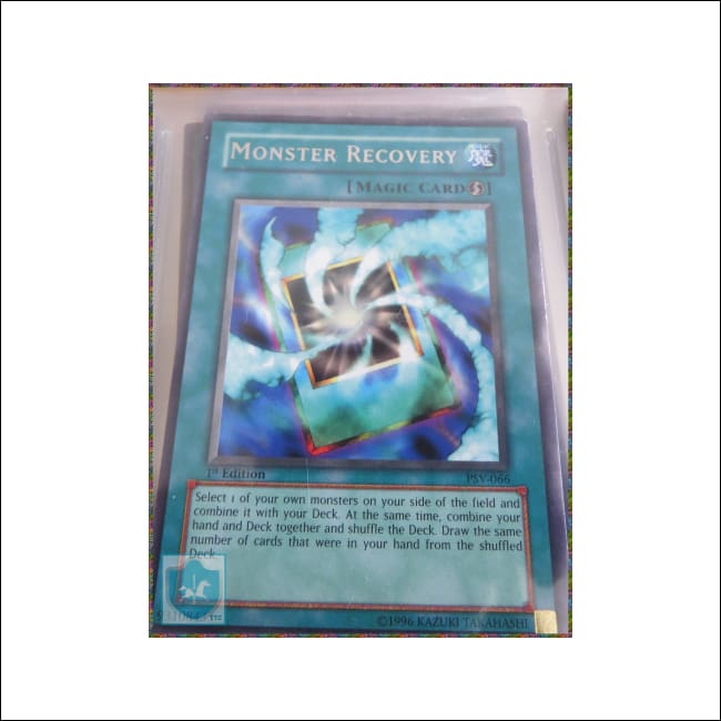 Monster Recovery - 1St Edition - Psv-066 - Spell - Near-Mint - Tcg