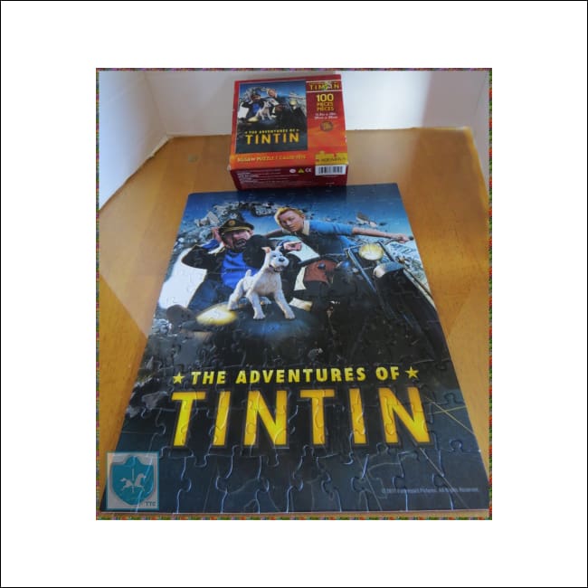 Movie - Hergé - Tintin - Complete - 100 Pieces W Box - Puzzle