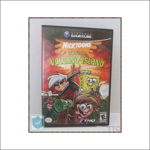 Nintendo Gamecube - Nicktoon S Battle For Volcano Island - Good Recycled Condition / Recyclé - Videogame