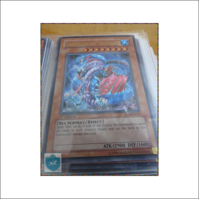 Ocean Dragon Lord-Neo-Deaedalius - 1St Edition - Sd4-En001 - Monster - Near-Mint - Tcg