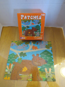 PATCHES - 24 pcs - puzzle complete w box