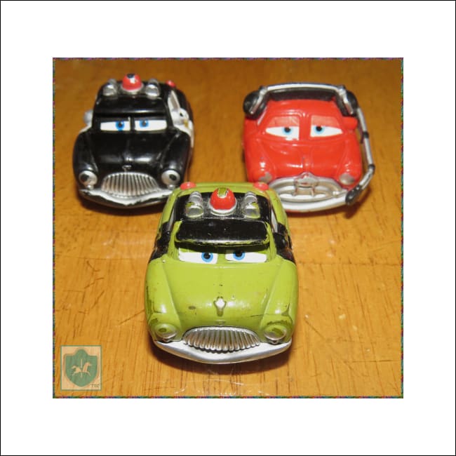Pixar - Cars - Pvc Toy - Lot (3) - Disney