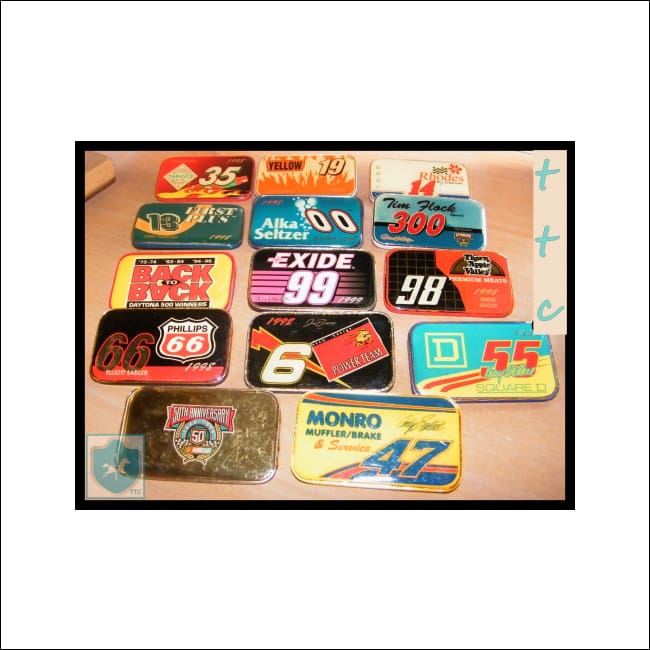 Racing Champions -Miniature Plate - 1/64 Mixed Lot - Miniatures