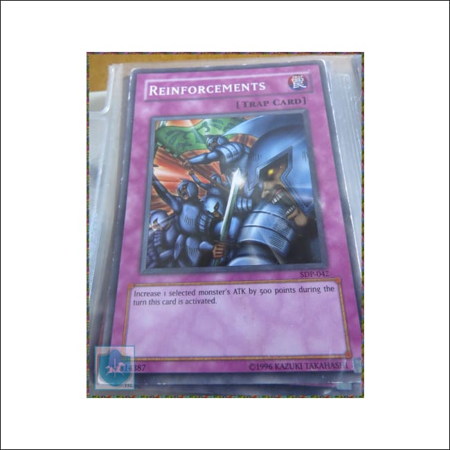 Renforcements - Sdp-042 - Trap - Moderately-Played - Tcg