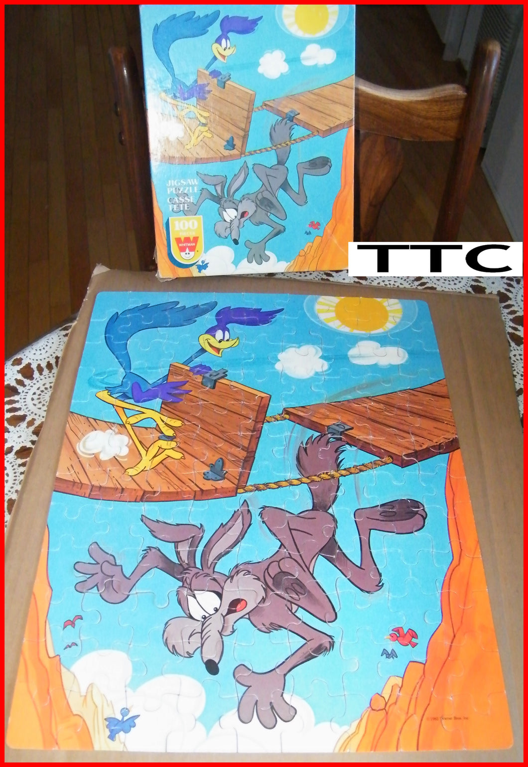 ROAD RUNNER AND COYOTE - 100 mcx puzzle complete
