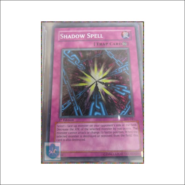 Shadow Spell - 1St Edition - Ske-043 - Trap - Near-Mint - Tcg