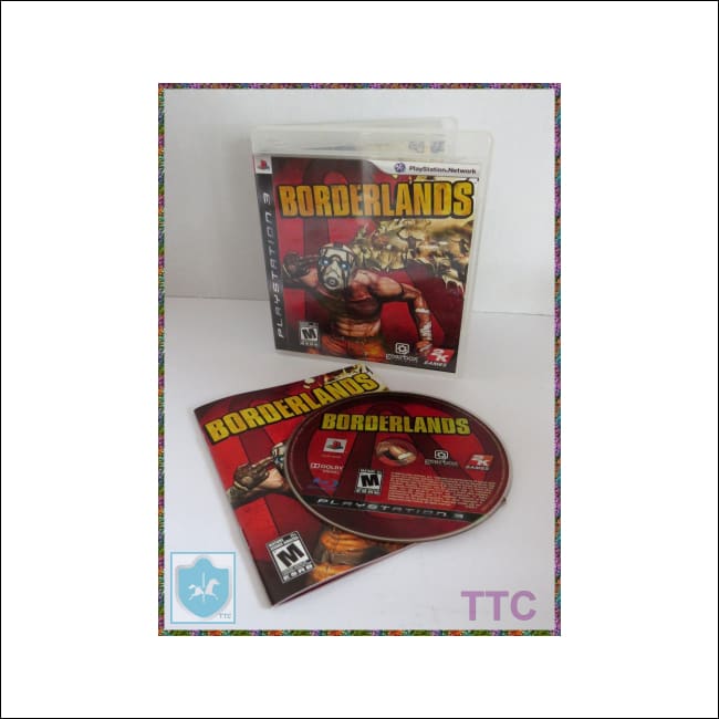 Sony Ps3 - Playstation - Bordelands - Good Recycled Condition / Recyclé - Videogame