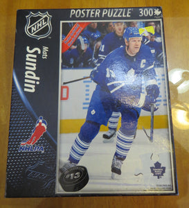 NHL MATS SUNDIN - PUZZLE - 300 pcs - complete w box UNOPENED