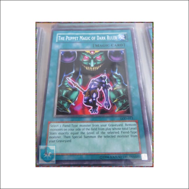 The Puppet Magic Of Dark Ruler - Lod-013 - Spell - Lightly-Played - Tcg