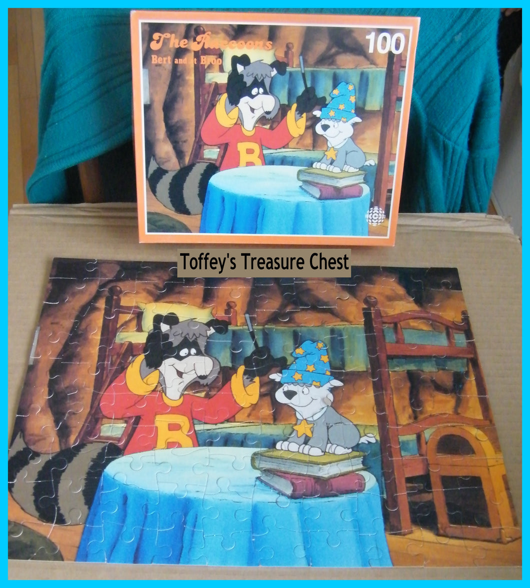 Puzzle - THE RACCOONS by radio-canada - 100 PCS - complete w box