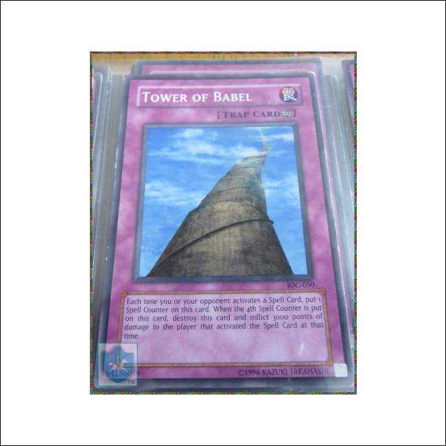 Tower Of Babel - Ioc-050 - Trap - Lightly-Played - Tcg