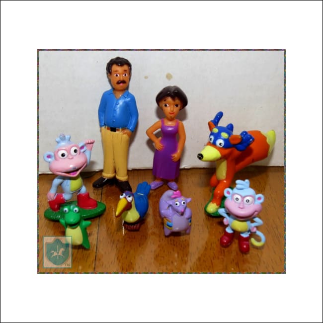 Viacom - Nickelodeon - Dora The Explorer - Pvc- Figurine - 4 Tallest - Character