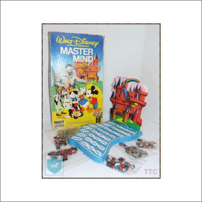 Vintage 1979 Disney Mastermind Game - By Parker - Game