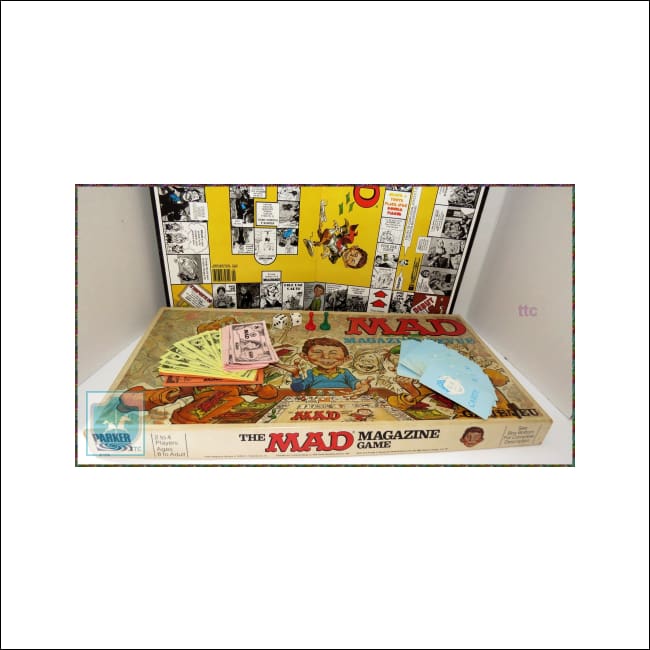 Vintage 1979 - Mad - Boardgame - Complete - Game