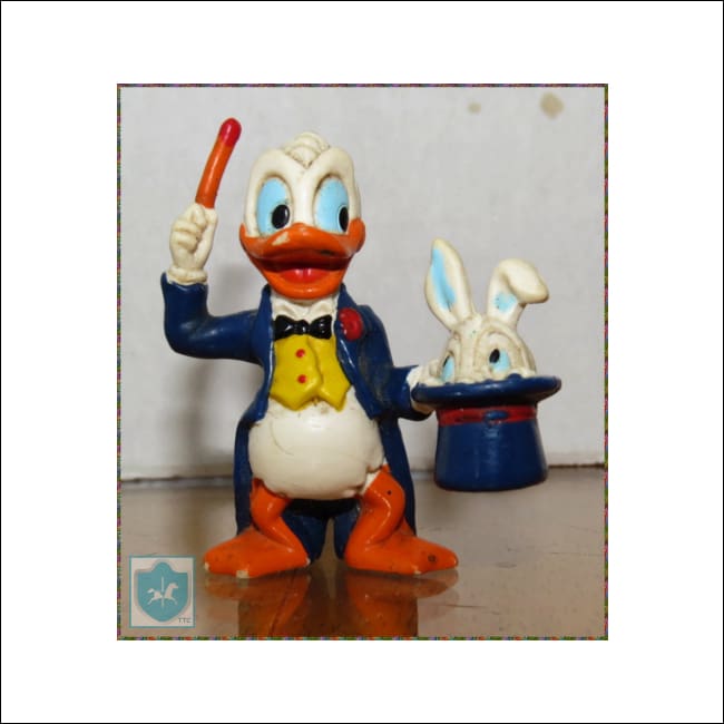 Vintage Donald Duck - Pvc - 2 Tall - Disney