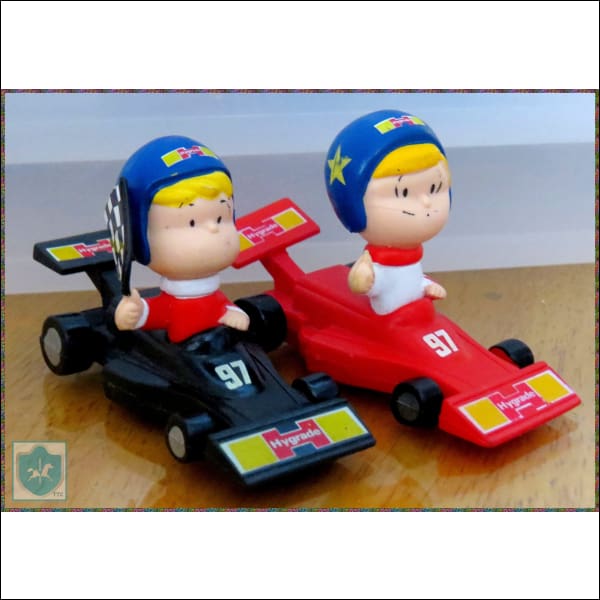 Vintage HYGRADE - HotDog sausage - Promotional Advertising Race car toy figurine - figurine