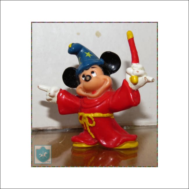 Vintage Mickey Mouse - Applause Pvc - Made In Hong Kong - 2 Tall - Disney