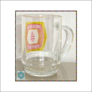 Vintage Molson Export Beer - 5 Tall Mug/glass/cup - Vaisselle