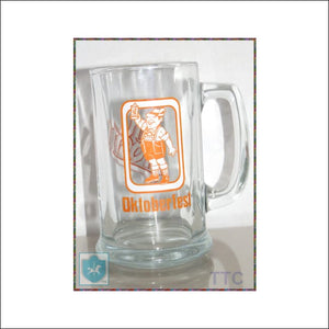 Vintage Oktoberfest Ein Prosit - Beer - 8 Tall Mug/glass/cup - Vaisselle